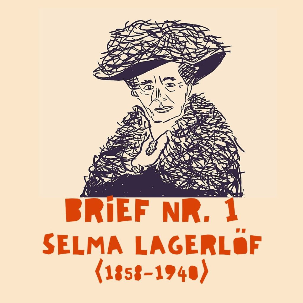 Selma Lagerlöf (1858-1940). Schwedische Schriftstellerin. 